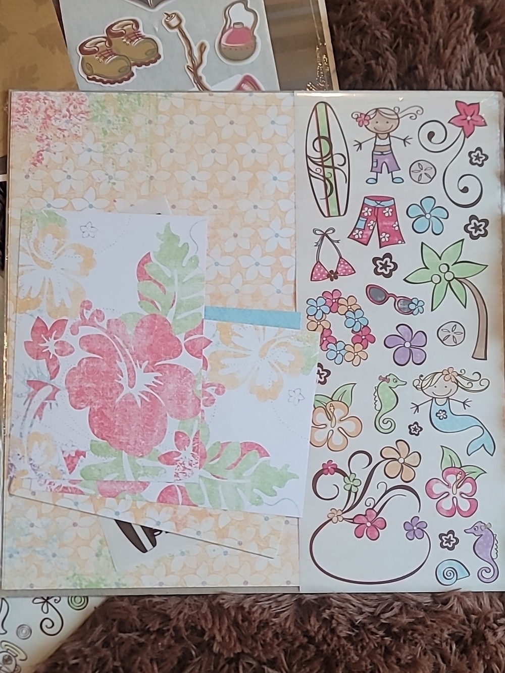 Creative Memories Scrapbooking Paper/sticker Sets - Picture 3 of 9